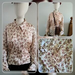 Zara🌹 Floral Print Women's Top